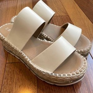 Platform wedge sandals